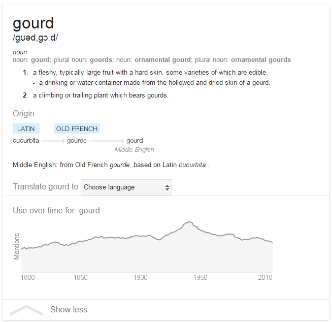 Yerba Mate Gourd meaning on Google